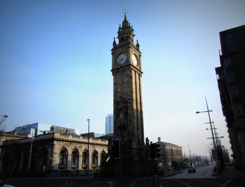 The Albert Memorial Clock, Queen’s Square. Belfast City 1869 