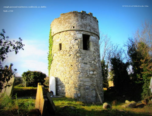Cruagh Churchyard Watchtower, Rockbrook. County Dublin 1720