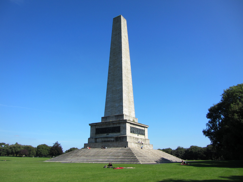 The Wellington Testimonial, Phoenix Park. Dublin City 1817-61 > Europe's  tallest obelisk | Curious Ireland