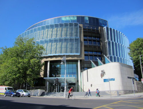 The Criminal Courts of Justice, Parkgate Street. Dublin City 2010 