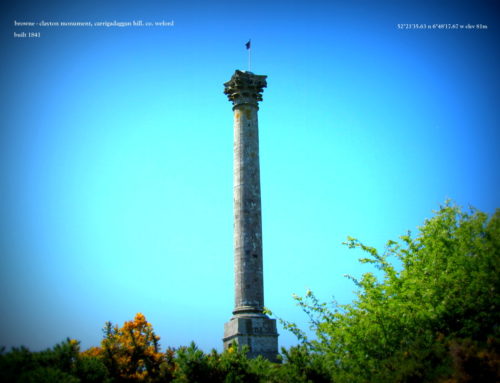 The Browne-Clayton Monument, Carrigadaggan Hill, County Wexford 1841