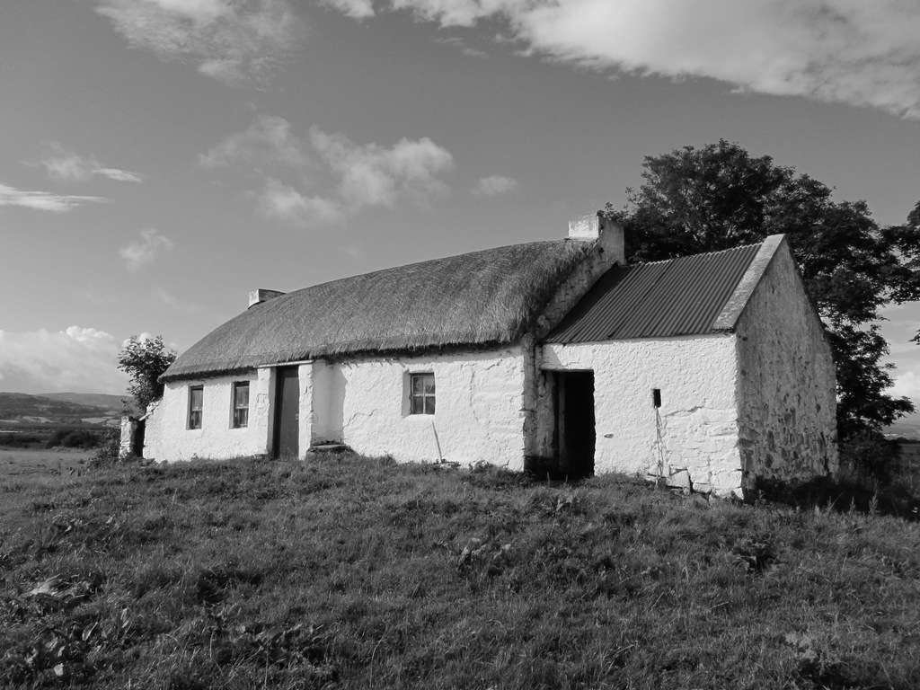 Image result for irish cottage 18th century