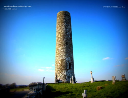 Meelick Round Tower, Swinford. County Mayo 10th century