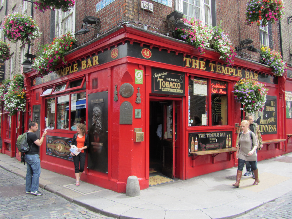 The Temple  Bar  Temple  bar  Dublin City Est 1840 Curious 