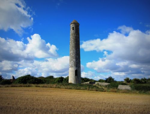 The Round Tower Portrane, North County Dublin 1844 