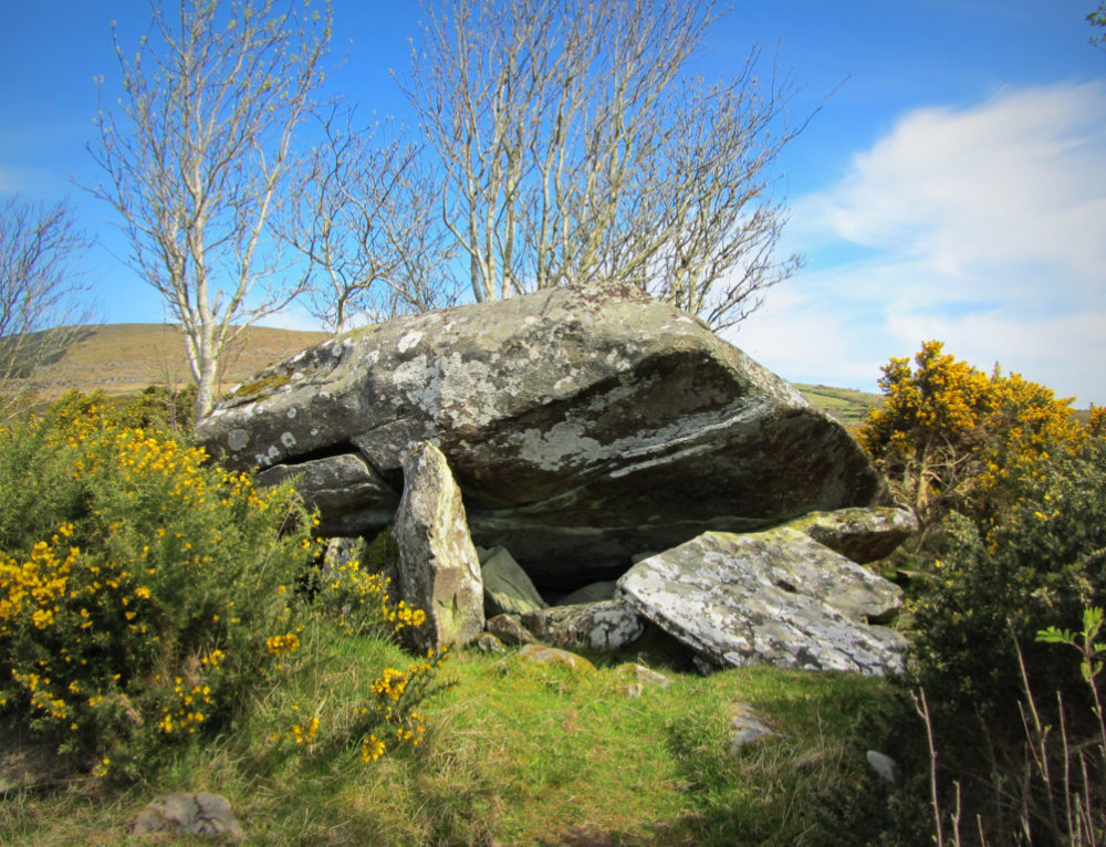 Claggan Stone Enclosure beside Dermot and Grania's Bed