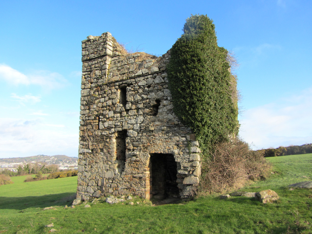 Puck's Castle, Shankill. County Dublin 1500 - CURIOUS IRELAND