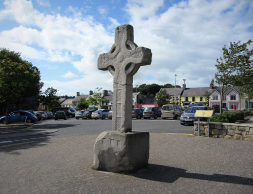 Dromodonnell Stone Cross, Castlewellan. County Down c.10th replica