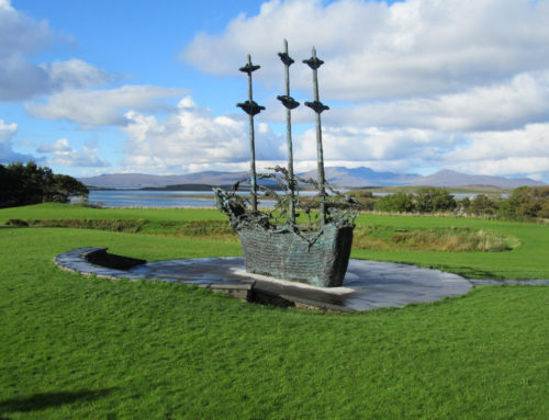 The National Famine Memorial, Murrisk. County Mayo 1997